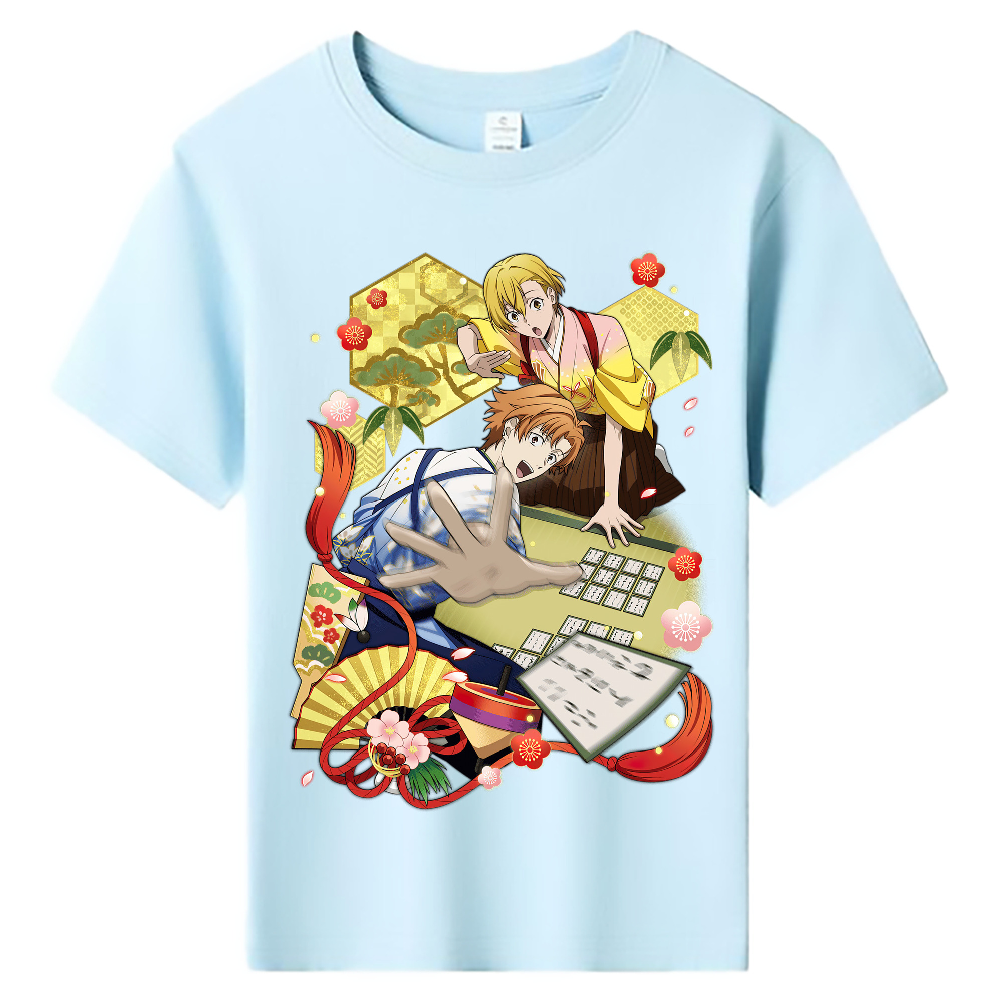 （画像用） 文豪ストレイドッグス Bungo Stray Dogs 綿100％キッズTシャツ（フロントプリント）